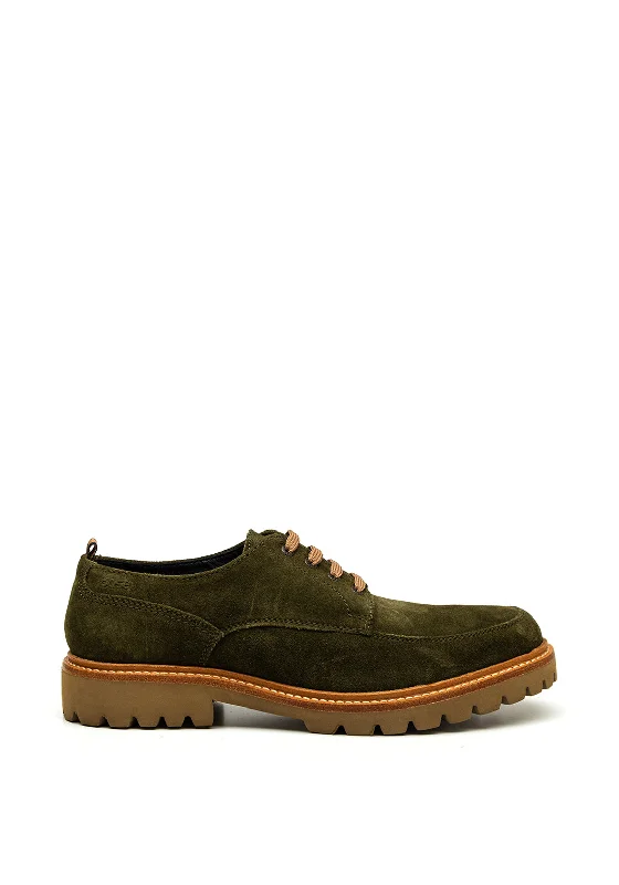 Men's casual shoes with a soft insole for cushioning Base London Jersey Suede Shoes, Khaki Men's casual shoes with a soft insole for cushioning Base London Jersey Suede Shoes, Khaki