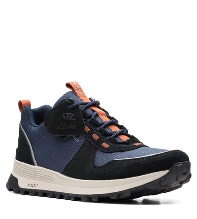 Men's casual shoes with a geometric pattern CLARKS ATLTREK WALK