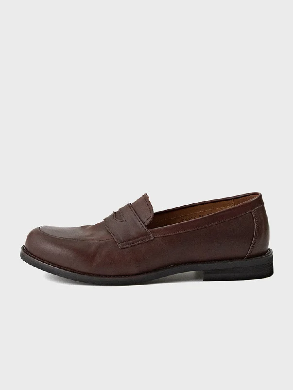 Men's loafers with a moc - toe design Men's loafers with a moc - toe design Morgan Brown Men's loafers with a moc - toe design Men's loafers with a moc - toe design Morgan Brown