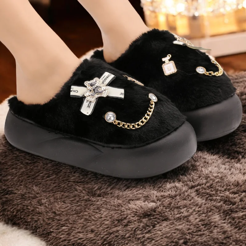 Men's slippers with a wool blend upper for warmth Benita half shoes