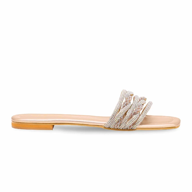 Men's plush slippers with a faux fur lining Golden Fancy Slipper FN7891