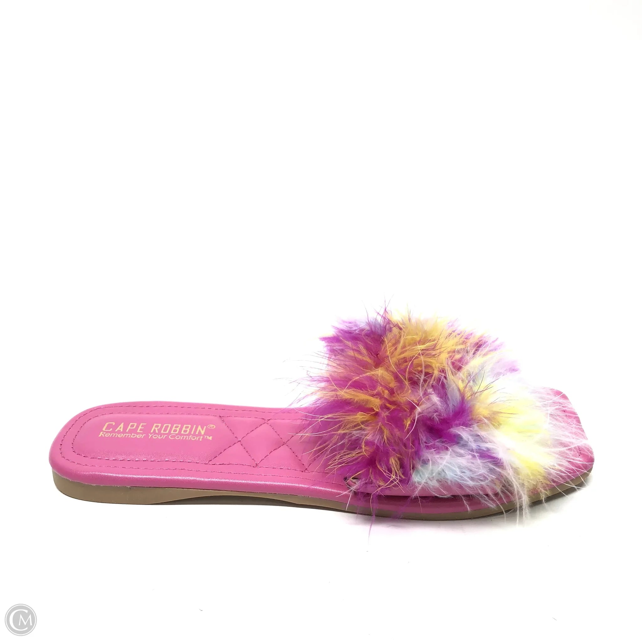Men's sandals with a pointed toe for a stylish look Men's sandals with a pointed toe for a stylish look Sandals Flats By Clothes Mentor In Pink, Size: 8