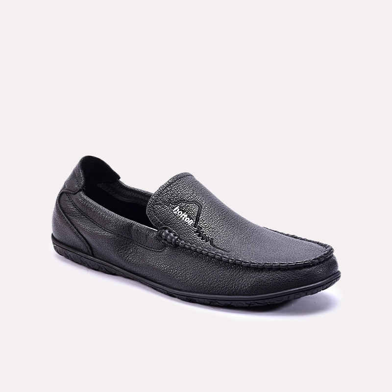 Men's loafers with a cushioned footbed Men's loafers with a cushioned footbed Loafer Shoes Black 0130932