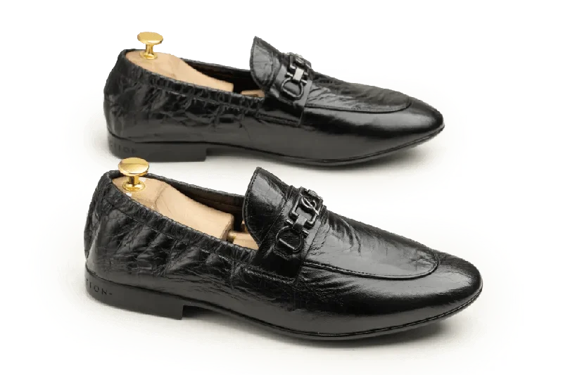 Men's loafers with a removable insole for cleaning Men's loafers with a removable insole for cleaning LOGO 10020 BKA Men's loafers with a removable insole for cleaning Men's loafers with a removable insole for cleaning LOGO 10020 BKA