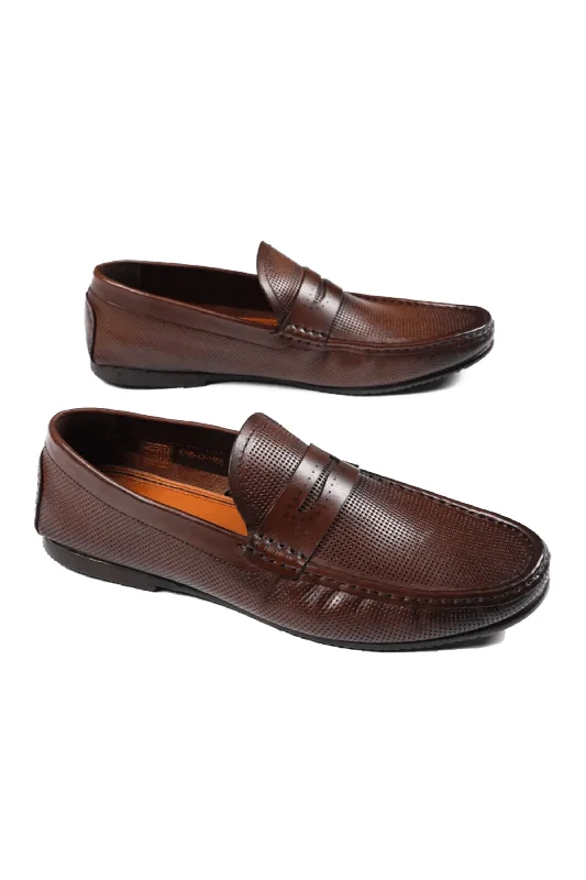 Men's casual shoes with a logo patch on the tongue LOGO 9290 BRJ
