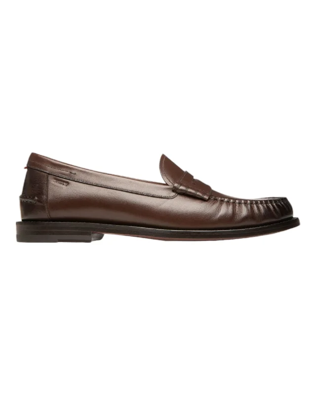 Men's loafers with a moc - toe design Men's loafers with a moc - toe design Bally Coelo 6301851 Men's Ebano Leather Moccasins Men's loafers with a moc - toe design Men's loafers with a moc - toe design Bally Coelo 6301851 Men's Ebano Leather Moccasins