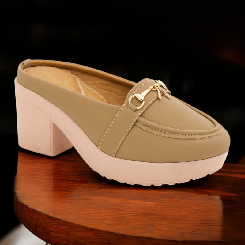 Men's slippers with a soft, flexible sole M0457 open back