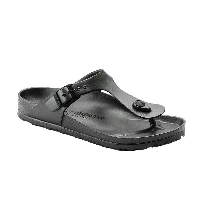 Men's sandals with a stretchy strap for a better fit Men's sandals with a stretchy strap for a better fit Gizeh EVA Metallic Anthracite Men's sandals with a stretchy strap for a better fit Men's sandals with a stretchy strap for a better fit Gizeh EVA Metallic Anthracite