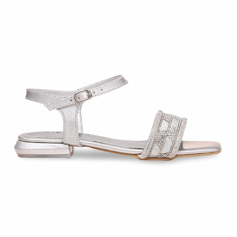 Men's sandals with a rubber sole for traction Men's sandals with a rubber sole for traction Silver Fancy Sandal FN5971 Men's sandals with a rubber sole for traction Men's sandals with a rubber sole for traction Silver Fancy Sandal FN5971