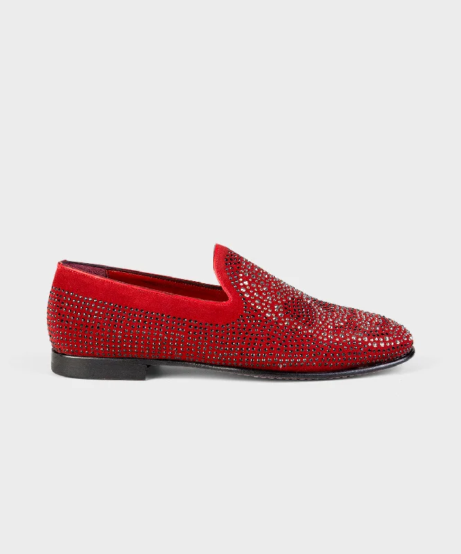 Men's loafers with a moc - toe design Men's loafers with a moc - toe design Suede With Stones Men's loafers with a moc - toe design Men's loafers with a moc - toe design Suede With Stones