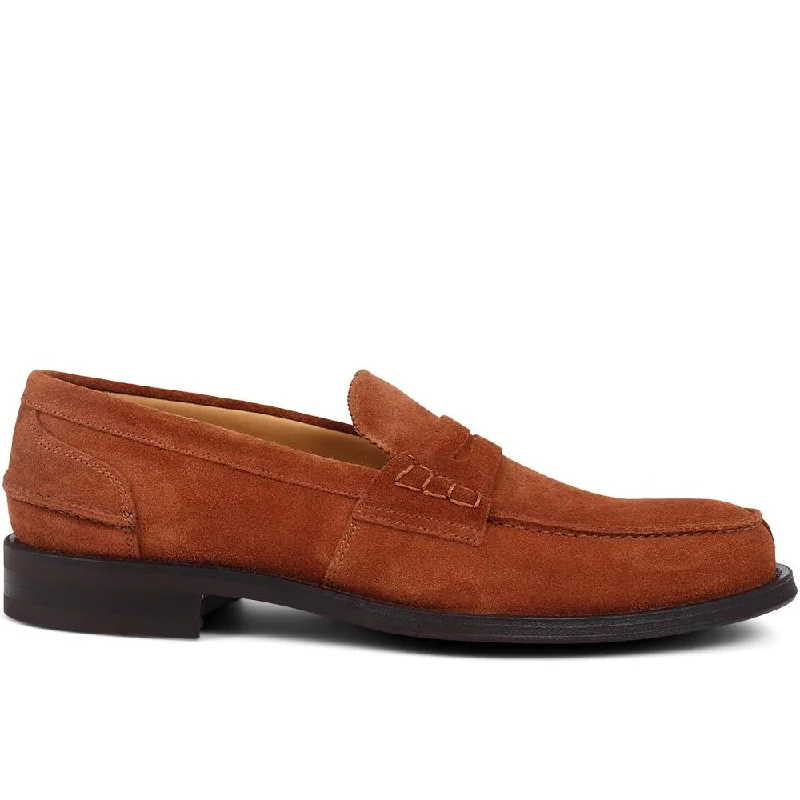 Men's casual shoes with a geometric pattern Chorleywood2 Leather Penny Loafers - CHORLEYWOOD2 / 325 301 Men's casual shoes with a geometric pattern Chorleywood2 Leather Penny Loafers - CHORLEYWOOD2 / 325 301