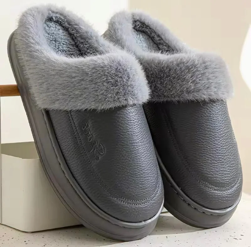 Men's slippers with a wool blend upper for warmth M0421 sports comfy