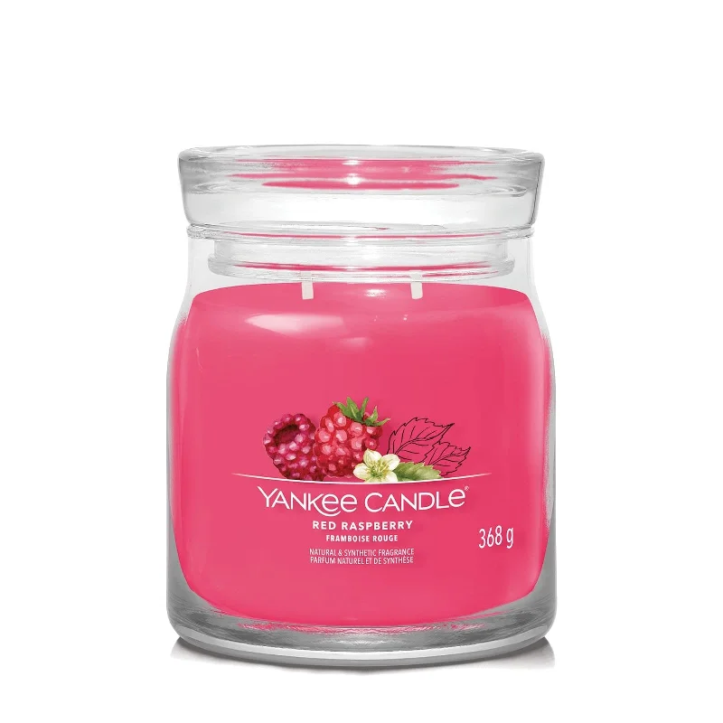 Men's slippers with a leather sole for a classic look Yankee Red Raspberry Signature Medium Jar Men's slippers with a leather sole for a classic look Yankee Red Raspberry Signature Medium Jar