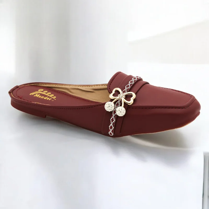 Men's slippers with a memory foam insole M0515 oprn back