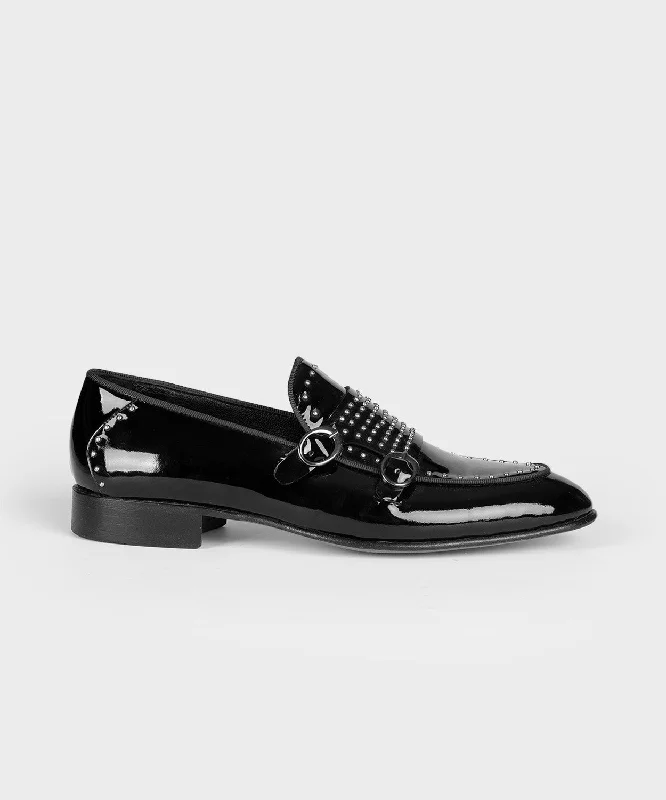 Men's loafers with a cushioned footbed Men's loafers with a cushioned footbed Patent Loafers Men's loafers with a cushioned footbed Men's loafers with a cushioned footbed Patent Loafers