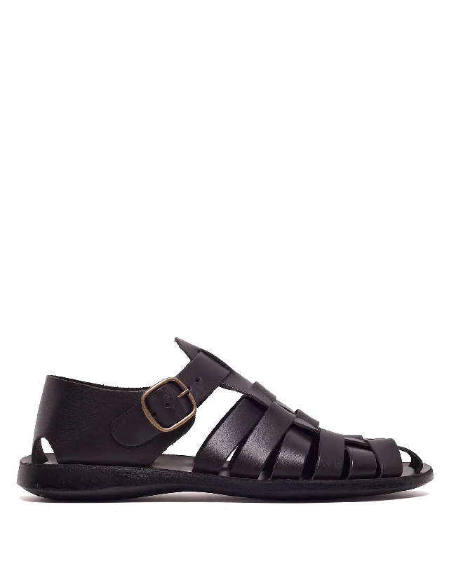 Men's sandals with a pointed toe for a stylish look Men's sandals with a pointed toe for a stylish look Kofi Leather Dark Brown Men's sandals with a pointed toe for a stylish look Men's sandals with a pointed toe for a stylish look Kofi Leather Dark Brown