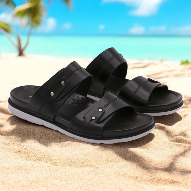 Men's slippers with a soft, flexible sole Revo17 men slipper