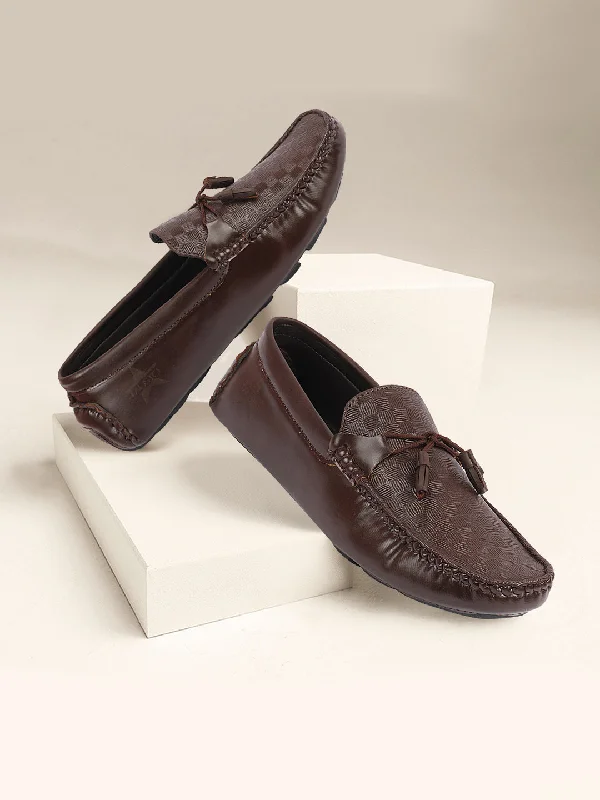 Men's casual sneakers with a mesh upper Men Brown Textured Design Casual Tassel Slip On Driving Loafer and Moccasins Men's casual sneakers with a mesh upper Men Brown Textured Design Casual Tassel Slip On Driving Loafer and Moccasins