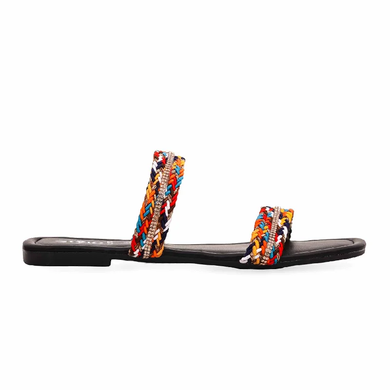 Men's slippers in a warm color like red or brown Multy Casual Slipper CL1570