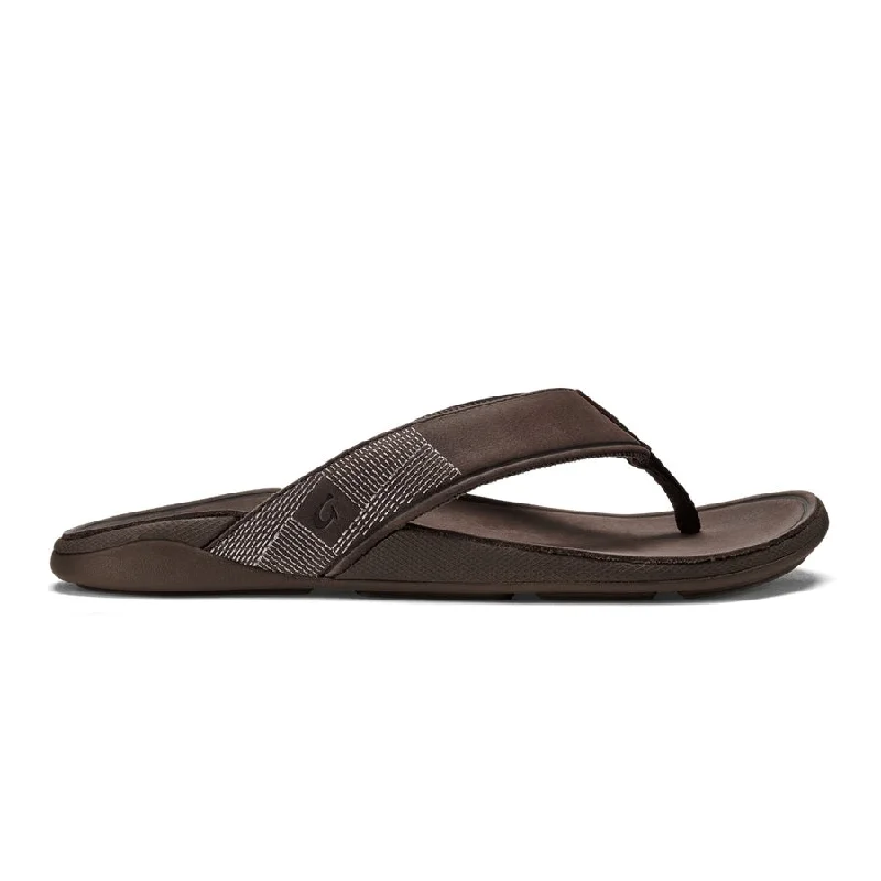Men's sandals with a perforated leather upper for ventilation Men's sandals with a perforated leather upper for ventilation Olukai Tuahine - Men's Men's sandals with a perforated leather upper for ventilation Men's sandals with a perforated leather upper for ventilation Olukai Tuahine - Men's