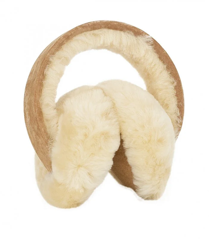 Men's slippers with a removable insole for cleaning SHEEPSKIN EARMUFFS