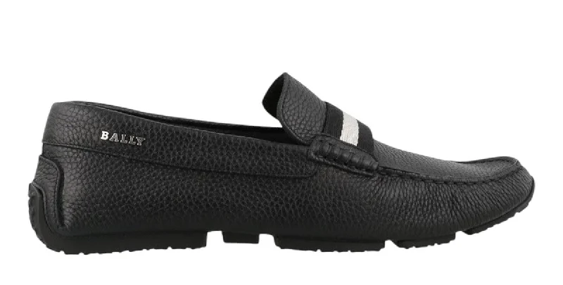 Men's loafers with a moc - toe design Men's loafers with a moc - toe design Bally Pearce 6234463 Men's Black Bovine Grained Leather Driver Shoes Men's loafers with a moc - toe design Men's loafers with a moc - toe design Bally Pearce 6234463 Men's Black Bovine Grained Leather Driver Shoes
