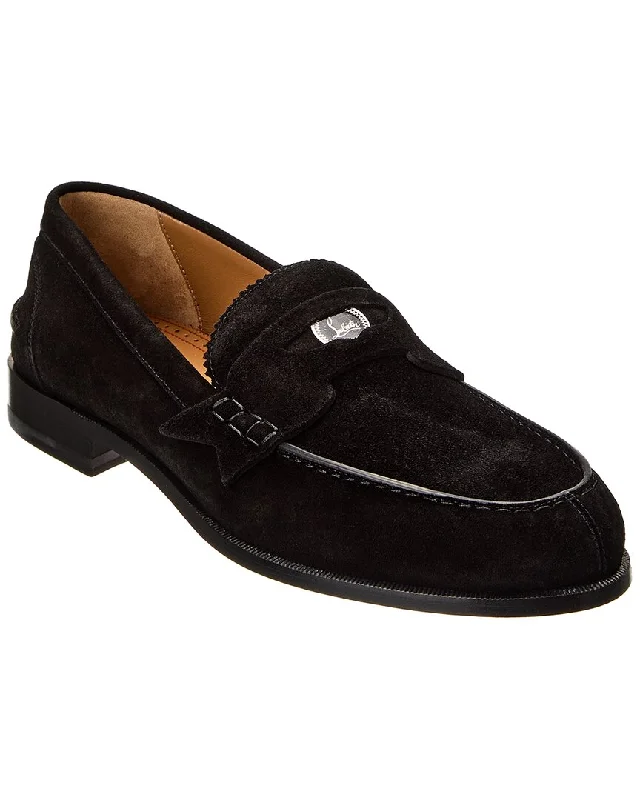 Men's loafers with a moc - toe design Men's loafers with a moc - toe design Christian Louboutin Suede Penny Loafer Men's loafers with a moc - toe design Men's loafers with a moc - toe design Christian Louboutin Suede Penny Loafer