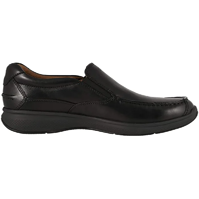 Men's casual shoes with a thick sole for added height Florsheim Great Lakes Moc Toe Slip on Men's casual shoes with a thick sole for added height Florsheim Great Lakes Moc Toe Slip on