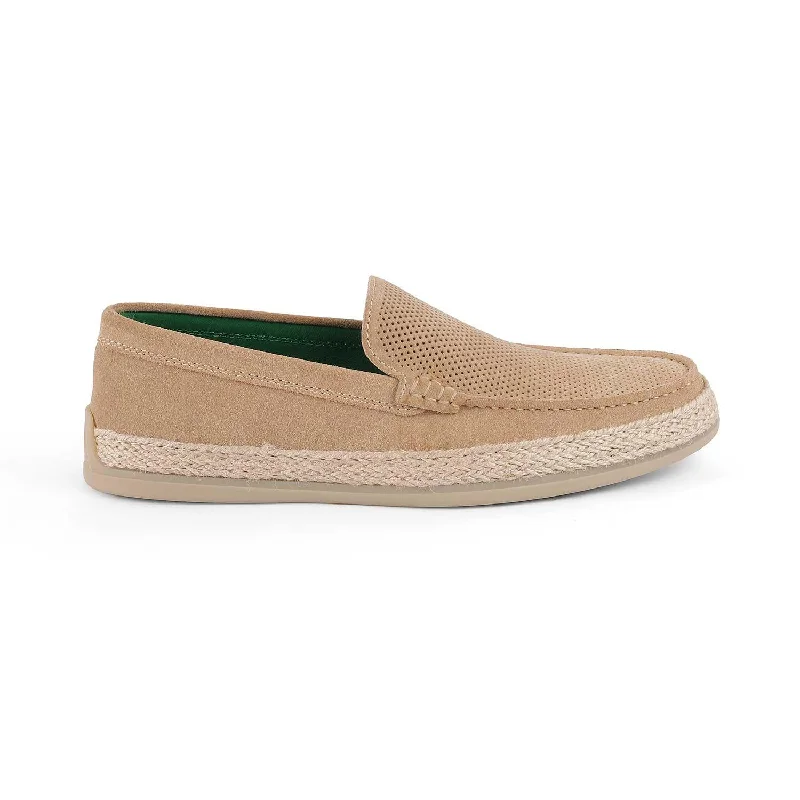 Men's loafers with a moc - toe design Men's loafers with a moc - toe design Tresmode Bath Beige Men's Suede Leather Loafers Men's loafers with a moc - toe design Men's loafers with a moc - toe design Tresmode Bath Beige Men's Suede Leather Loafers