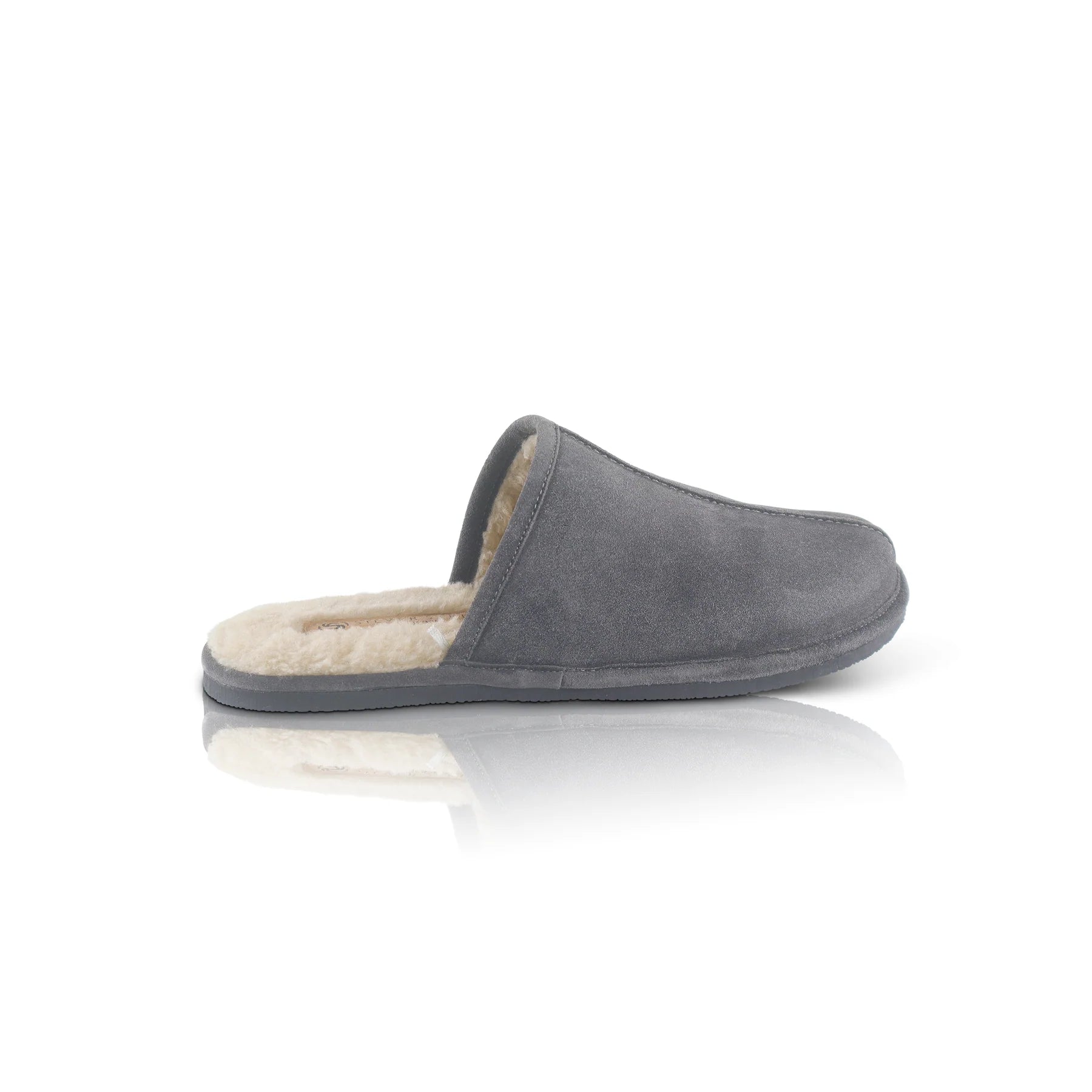 Slipper - boot style men's slippers for cold feet Silver Street London SMITHFIELD Mens Slippers Grey