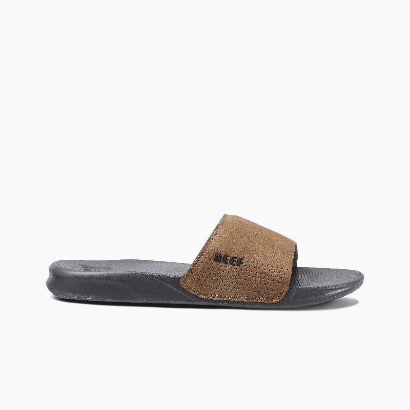 Men's leather sandals with an adjustable strap Men's leather sandals with an adjustable strap Reef One Slide Men's leather sandals with an adjustable strap Men's leather sandals with an adjustable strap Reef One Slide