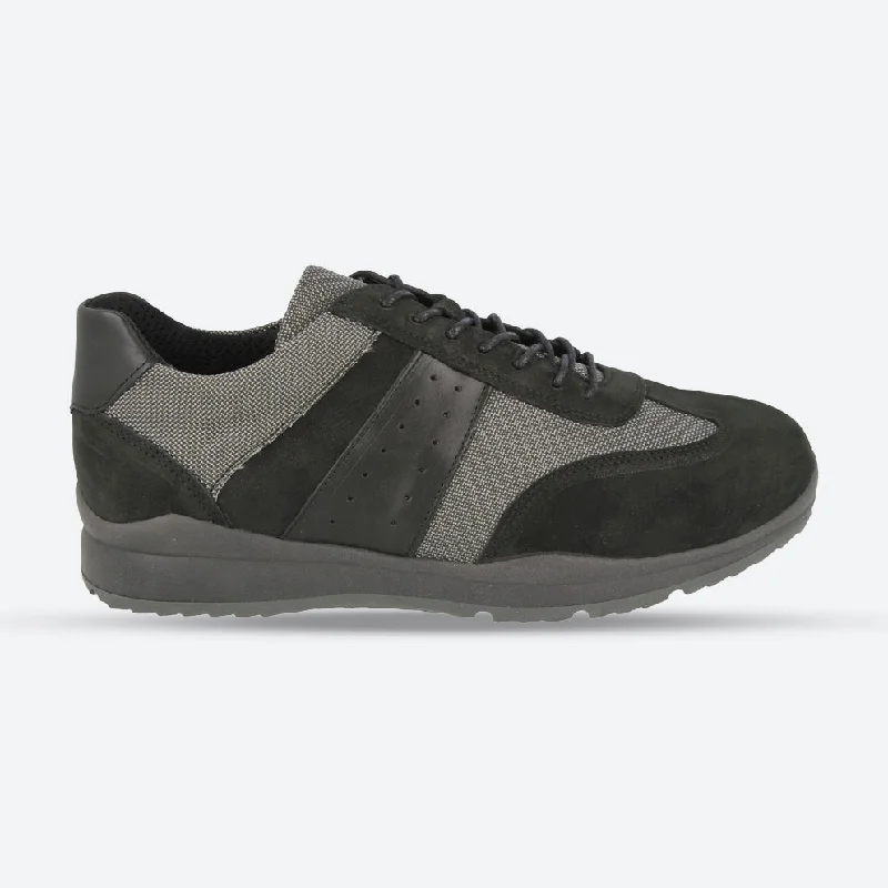 Men's casual shoes with a geometric pattern Mens Wide Fit DB Wakefield Shoes