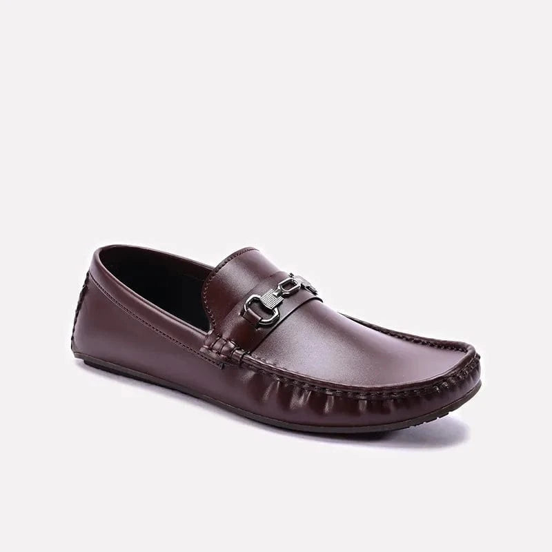 Men's leather loafers with a penny slot Men's leather loafers with a penny slot Brown Horsebit Loafers Men 0130804 Men's leather loafers with a penny slot Men's leather loafers with a penny slot Brown Horsebit Loafers Men 0130804