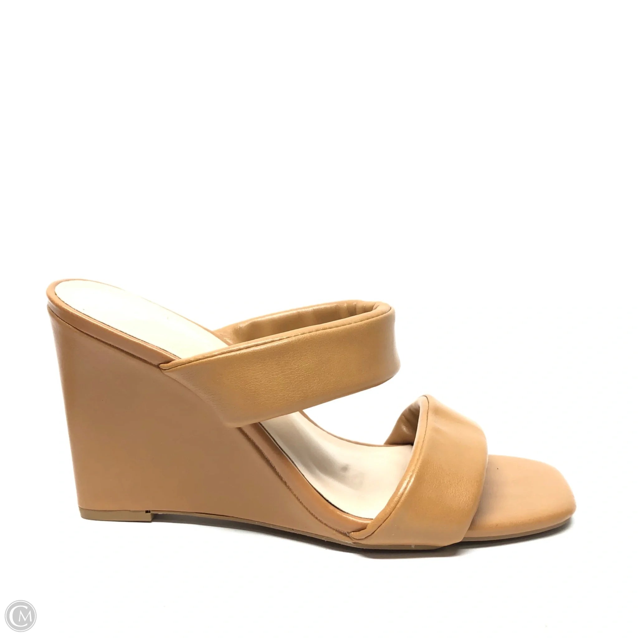 Men's sandals with a pointed toe for a stylish look Men's sandals with a pointed toe for a stylish look Sandals Heels Wedge By Journee In Tan, Size: 9 Men's sandals with a pointed toe for a stylish look Men's sandals with a pointed toe for a stylish look Sandals Heels Wedge By Journee In Tan, Size: 9