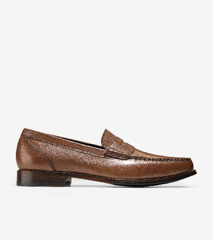 Men's loafers with a moc - toe design Men's loafers with a moc - toe design Pinch Grand Classic Penny Loafer