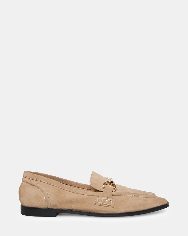 Men's loafers with a tassel front for a classic look Men's loafers with a tassel front for a classic look CARRINE TAN SUEDE Men's loafers with a tassel front for a classic look Men's loafers with a tassel front for a classic look CARRINE TAN SUEDE