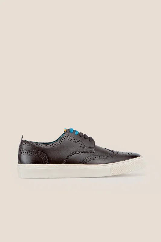 Men's casual shoes with a metallic trim Stan Brown