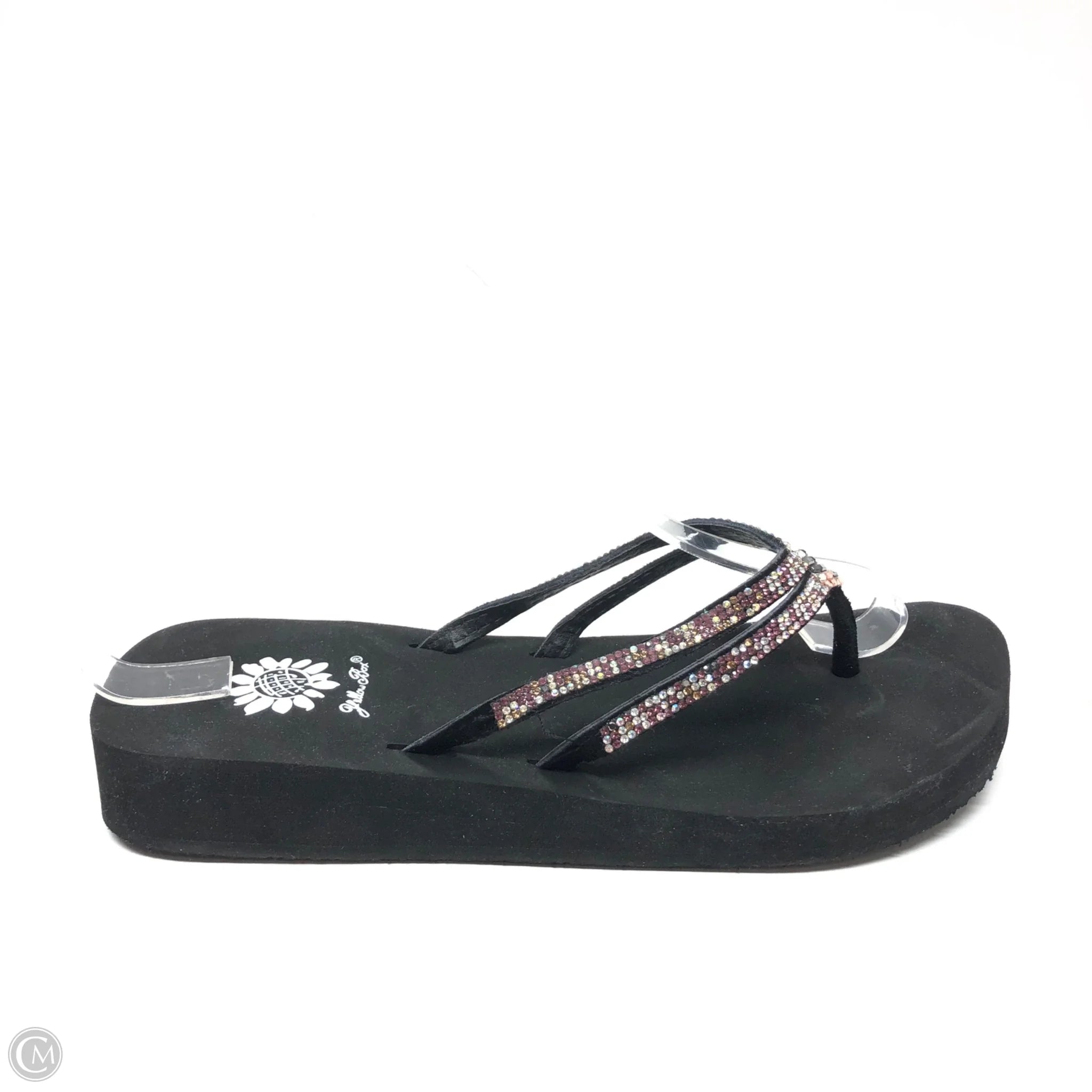 Men's sandals with a toe post design Men's sandals with a toe post design Sandals Flip Flops By Yellow Box In Black, Size: 7 Men's sandals with a toe post design Men's sandals with a toe post design Sandals Flip Flops By Yellow Box In Black, Size: 7