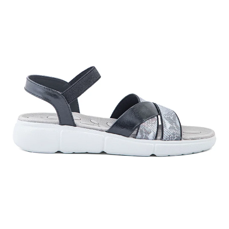 Men's sandals with a contrast stitching detail Men's sandals with a contrast stitching detail Grey Formal Sandal PU0346 Men's sandals with a contrast stitching detail Men's sandals with a contrast stitching detail Grey Formal Sandal PU0346