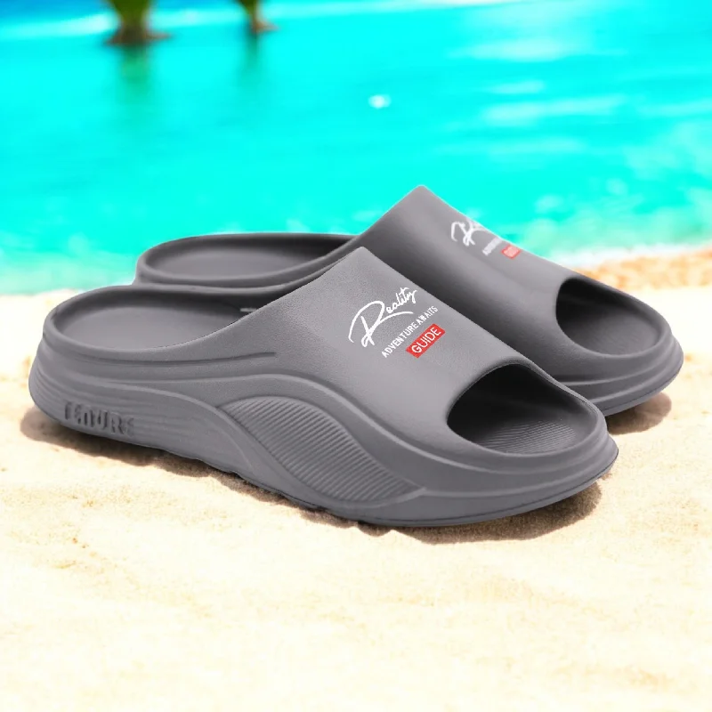 Men's slippers with a shock - absorbing midsole M0562 men slipper