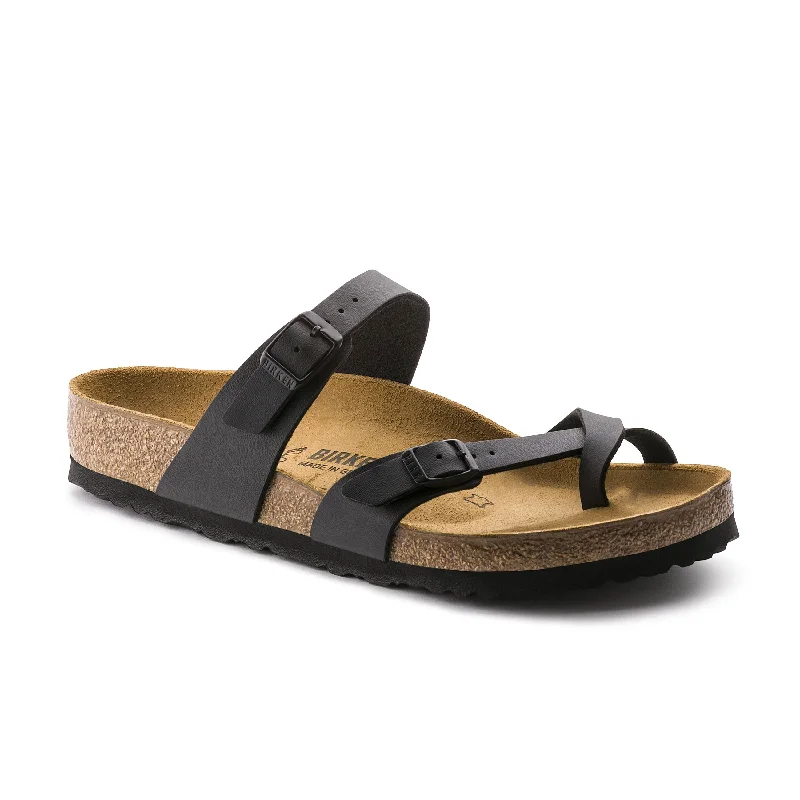 Men's sandals with a contrast stitching detail Men's sandals with a contrast stitching detail Mayari Black Birko-Flor Men's sandals with a contrast stitching detail Men's sandals with a contrast stitching detail Mayari Black Birko-Flor