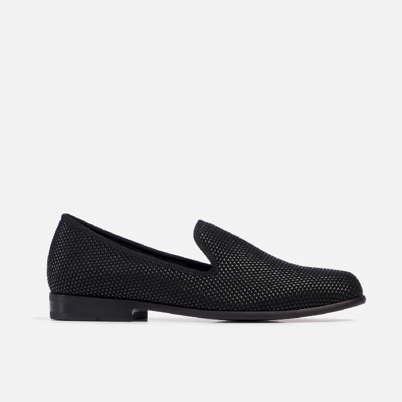 Men's loafers with a cushioned footbed Men's loafers with a cushioned footbed Duke Pyramid Black Loafer - Men's Men's loafers with a cushioned footbed Men's loafers with a cushioned footbed Duke Pyramid Black Loafer - Men's