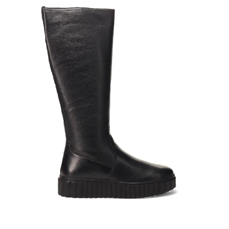 Men's casual sneakers with a mesh upper Erith Leather Long Boots - ERITH / 326 179