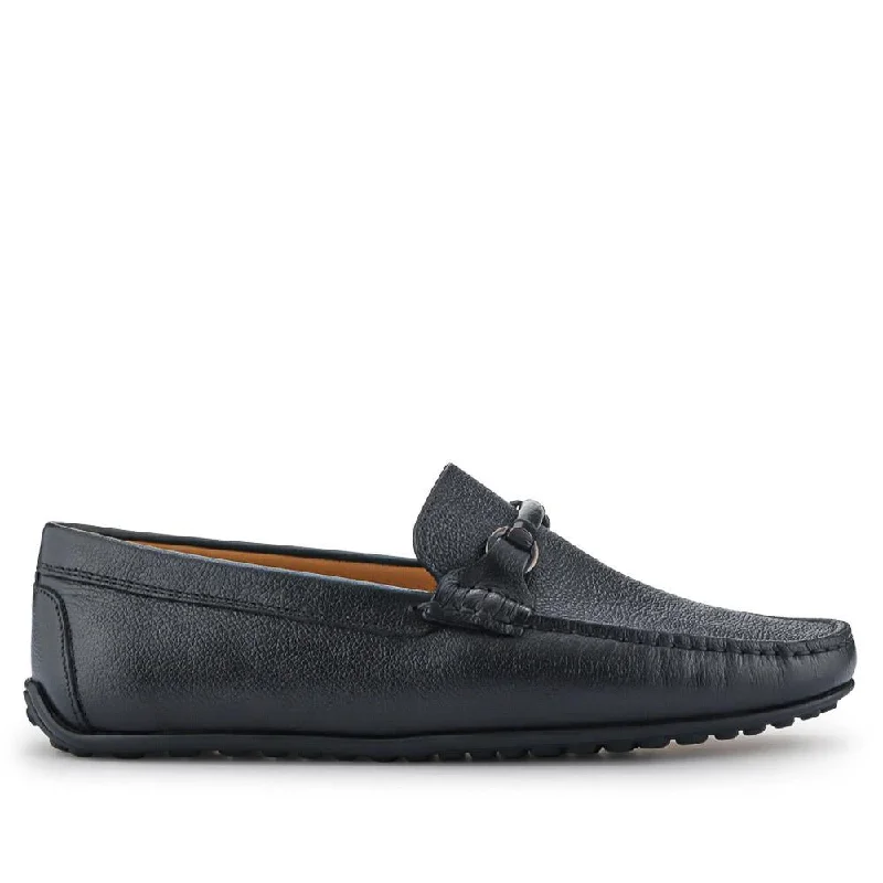Men's casual shoes with a geometric pattern Pascual Leather Moccasins - PASCUAL / 326 785 Men's casual shoes with a geometric pattern Pascual Leather Moccasins - PASCUAL / 326 785