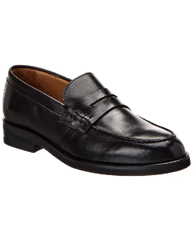 Men's leather loafers with a penny slot Men's leather loafers with a penny slot Bruno Magli Carter Leather Oxford Men's leather loafers with a penny slot Men's leather loafers with a penny slot Bruno Magli Carter Leather Oxford