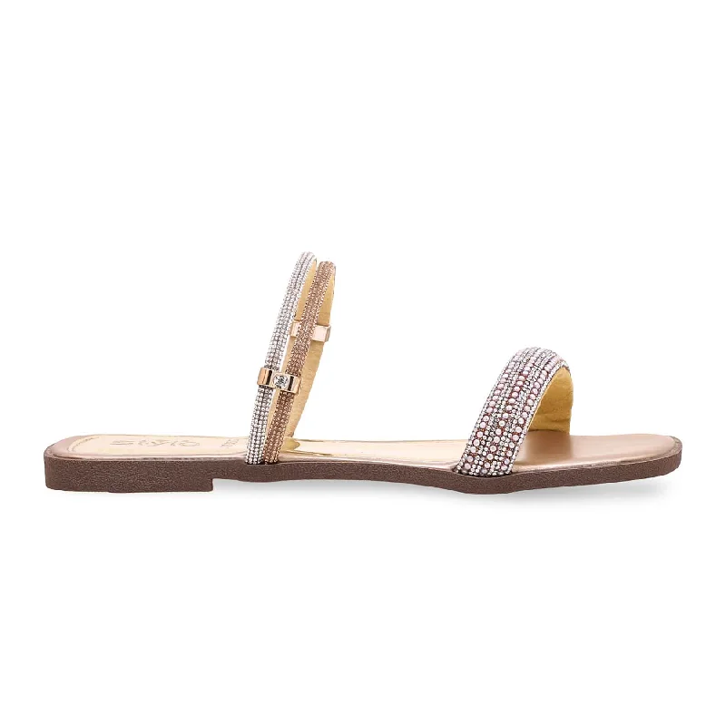 Men's slippers with a padded footbed for all - day comfort Golden Fancy Slipper FN7855 Men's slippers with a padded footbed for all - day comfort Golden Fancy Slipper FN7855