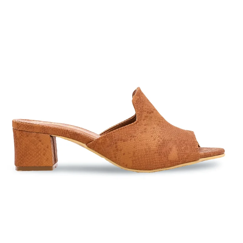 Men's slippers with a breathable fabric upper Mustard Formal Slipper FR8203