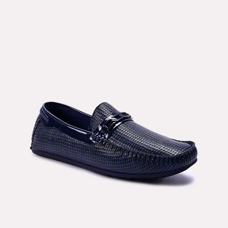 Men's leather loafers with a penny slot Men's leather loafers with a penny slot Halston Blue Textured Loafers 0130871 Men's leather loafers with a penny slot Men's leather loafers with a penny slot Halston Blue Textured Loafers 0130871