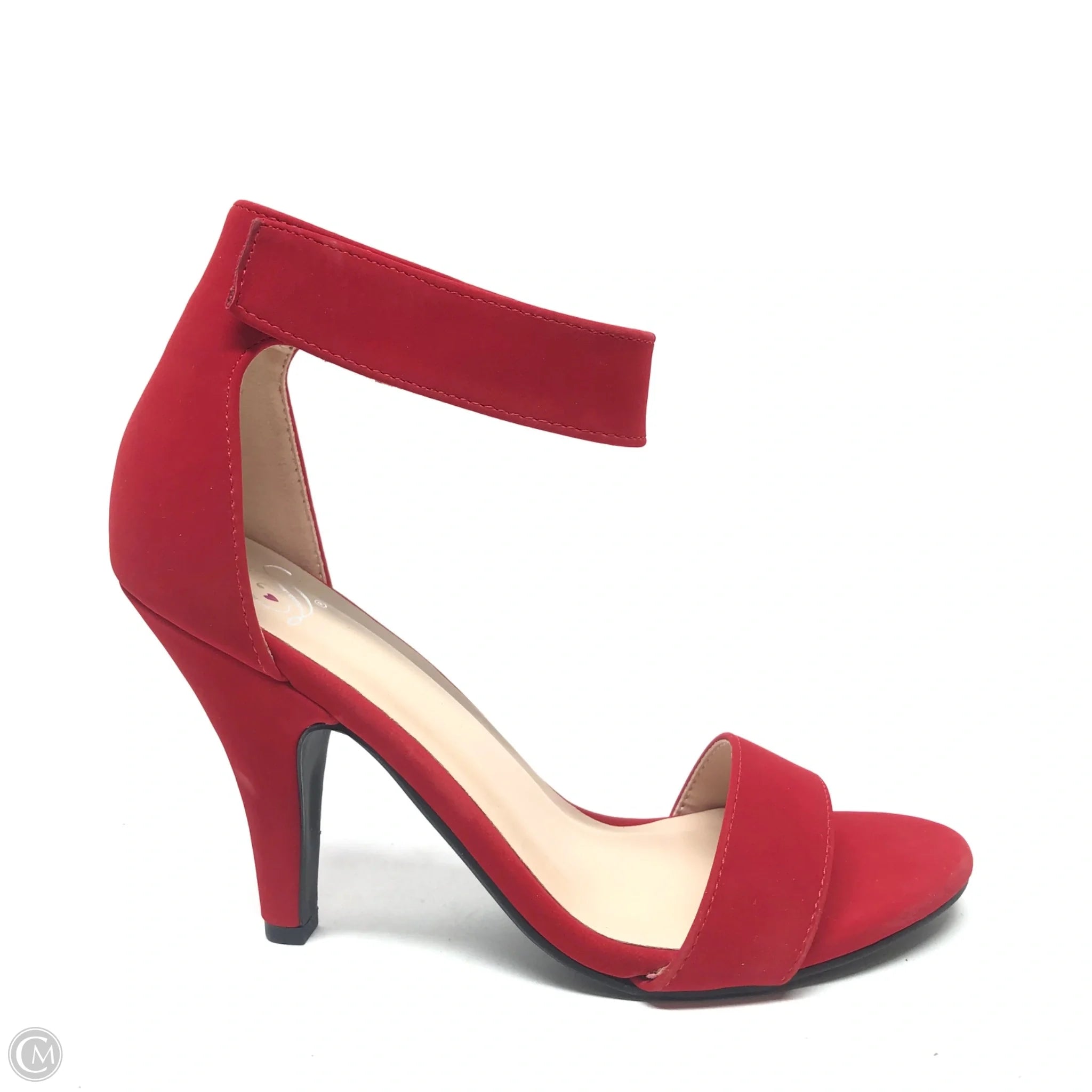 Men's sandals with a contrast stitching detail Men's sandals with a contrast stitching detail Sandals Heels Block By Dollhouse In Red, Size: 7 Men's sandals with a contrast stitching detail Men's sandals with a contrast stitching detail Sandals Heels Block By Dollhouse In Red, Size: 7