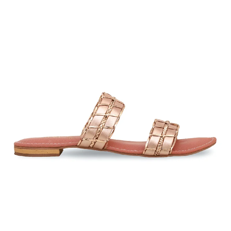 Men's slippers with a soft, flexible sole Pink Formal Slipper FR8163